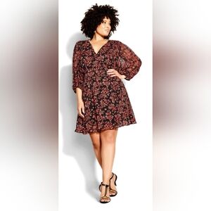 🌺 City Chic Pretty Jasmine Dress